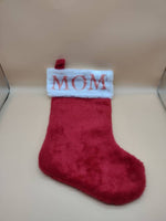 Medium Size Stocking-Custom Christmas stocking-Personalized Stocking-Regular size Christmas stocking-Stocking for adults-Custom Stockings