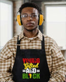 Custom Apron-Personalized Apron-Custom Logo Apron-Aprons for Barber and Stylist-Black Pocket Apron-Custom BBQ Apron-Baking Aprons-Chef Apron
