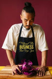 Custom Apron-Personalized Apron-Custom Logo Apron-Aprons for Barber and Stylist-Black Pocket Apron-Custom BBQ Apron-Baking Aprons-Chef Apron